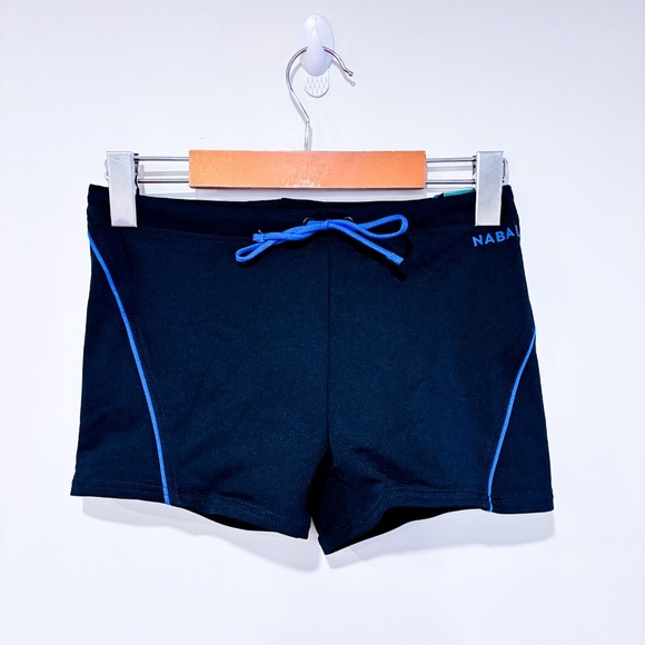 NABAIJI Black and blue swim trunks - Picture 3 of 8